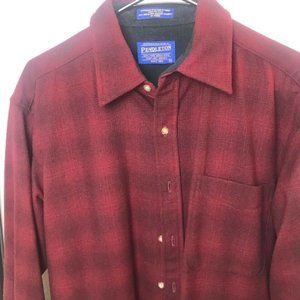Pendleton 100% Virgin Wool Flannel Shirt